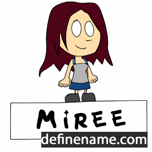 Mireie cartoon