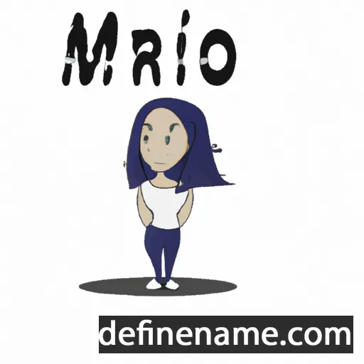 Miriã cartoon