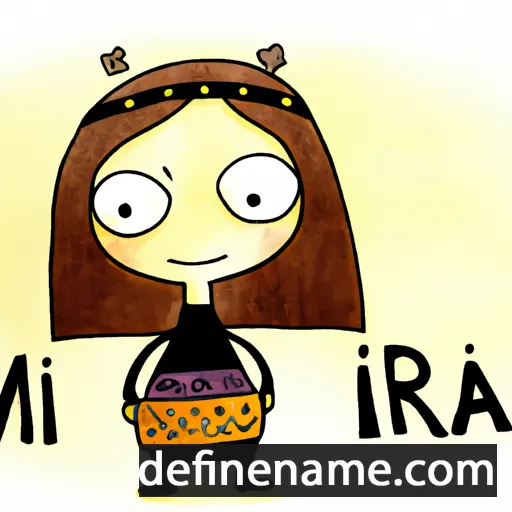 Mirija cartoon