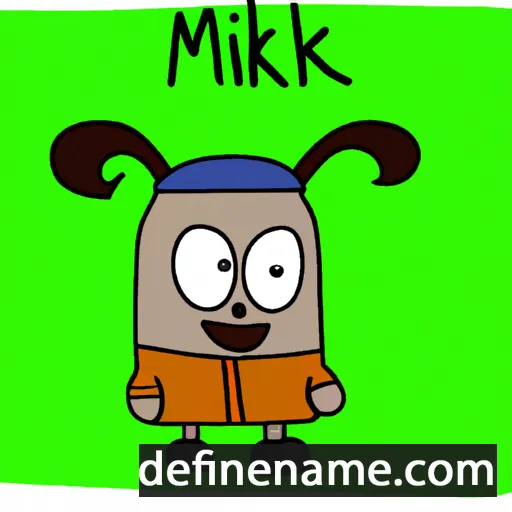 Mirkku cartoon