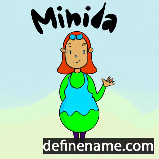 Mirlinda cartoon