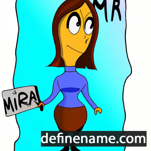 Mirra cartoon