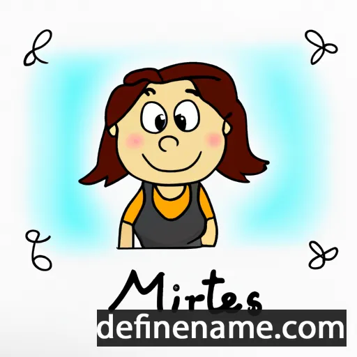 Mirtes cartoon