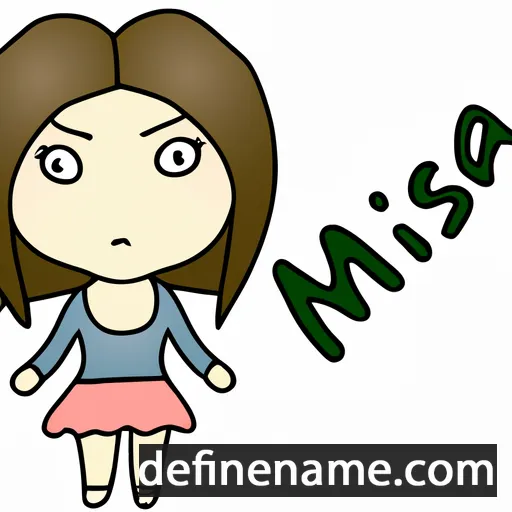 Misa cartoon