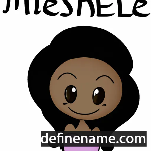 Mishelle cartoon