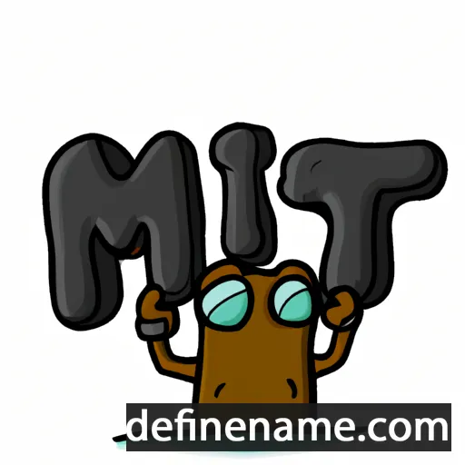 cartoon of the name Mít