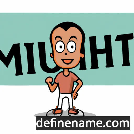 Mithun cartoon