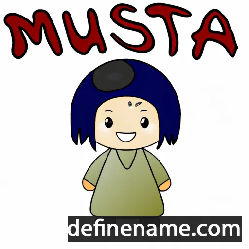 cartoon of the name Mitsuha