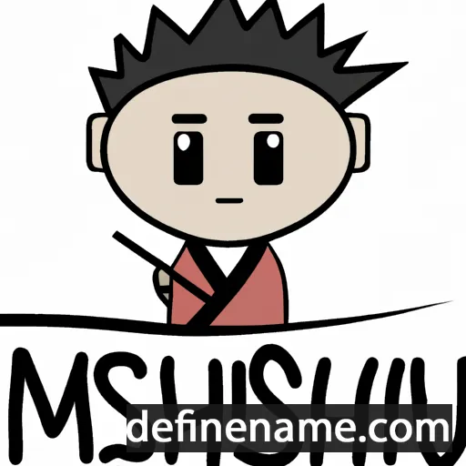 Mitsushi cartoon