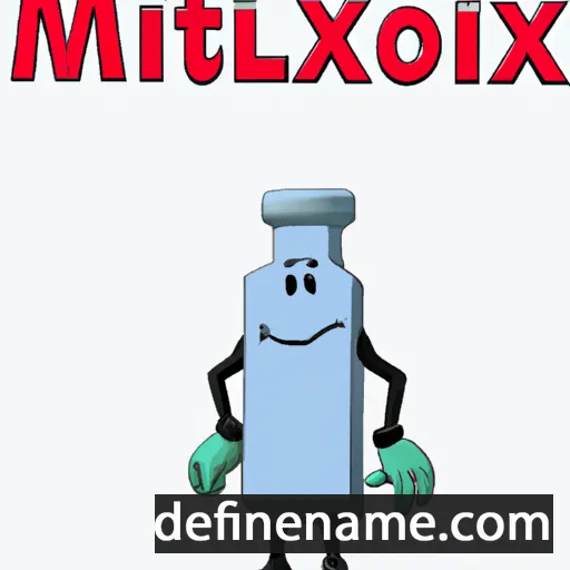 Mittixol cartoon