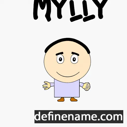 Miyil cartoon