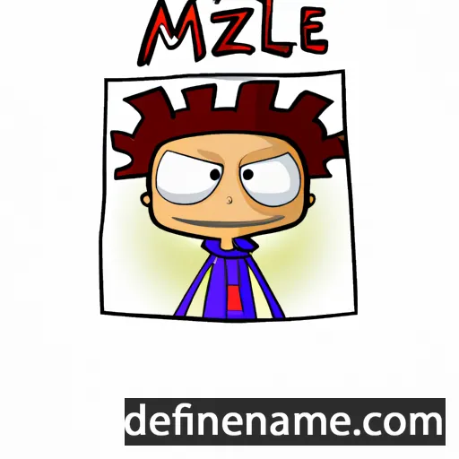 Mizael cartoon