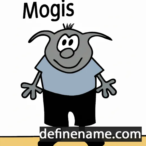 Mógils cartoon