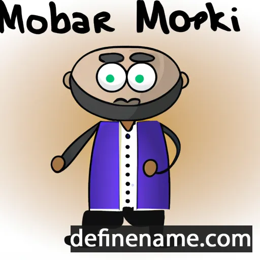 Mobarak cartoon