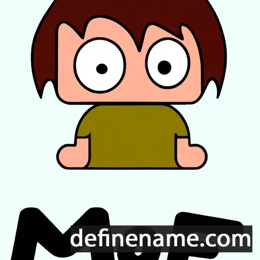 cartoon of the name Moe