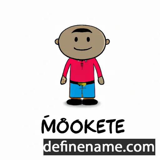 Moeketsi cartoon