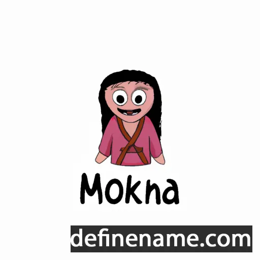 Mokana cartoon