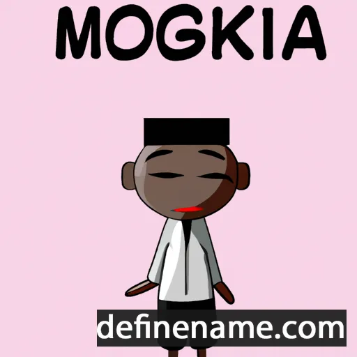 Mokgadi cartoon