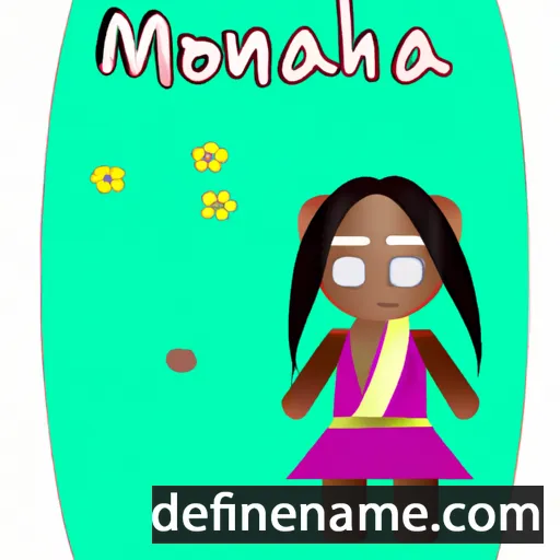 Mokihana cartoon