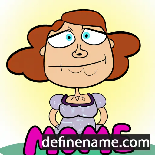 Momme cartoon