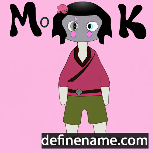 Momokiyik cartoon