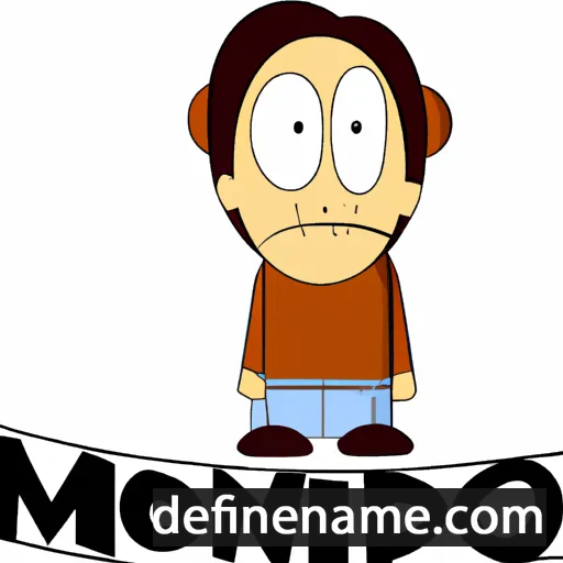 cartoon of the name Mondo