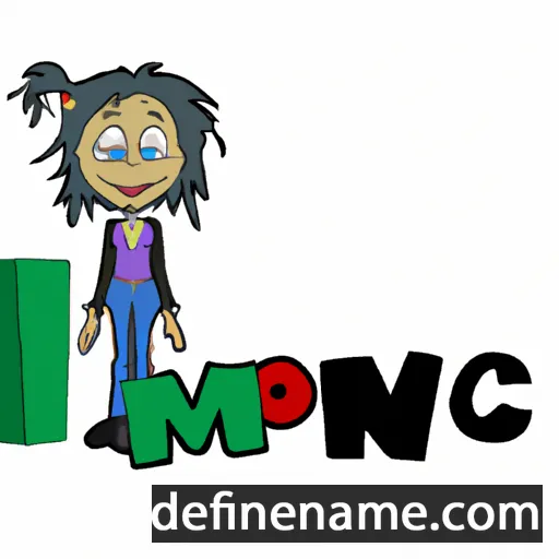 Monic cartoon