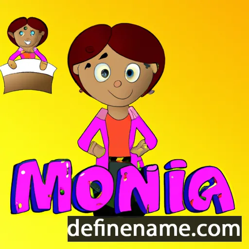 Monicia cartoon