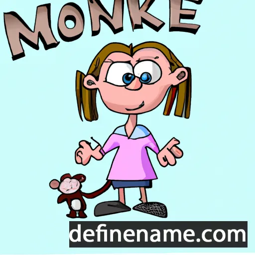 Monike cartoon