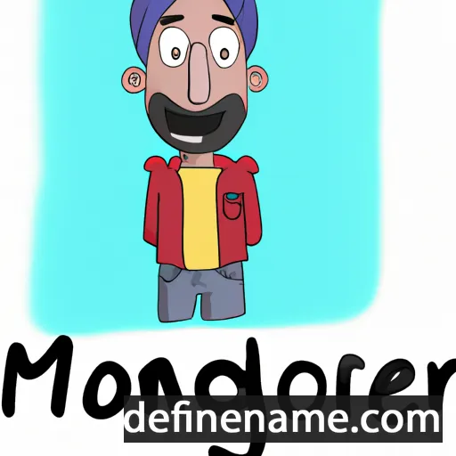 Moninder cartoon