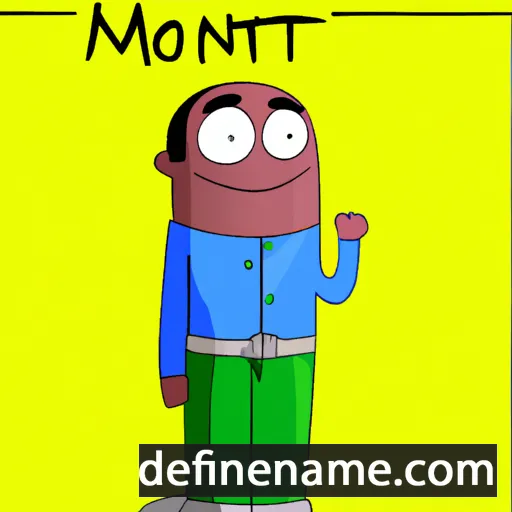 Montri cartoon