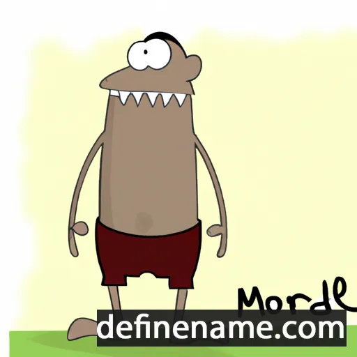 Mordel cartoon