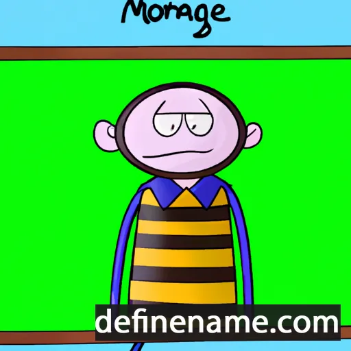 Morganez cartoon