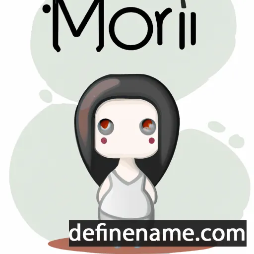 cartoon of the name Mori