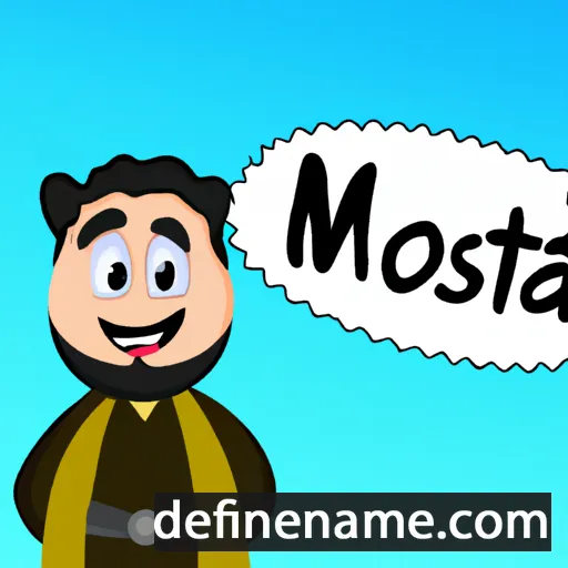 Mostefa cartoon