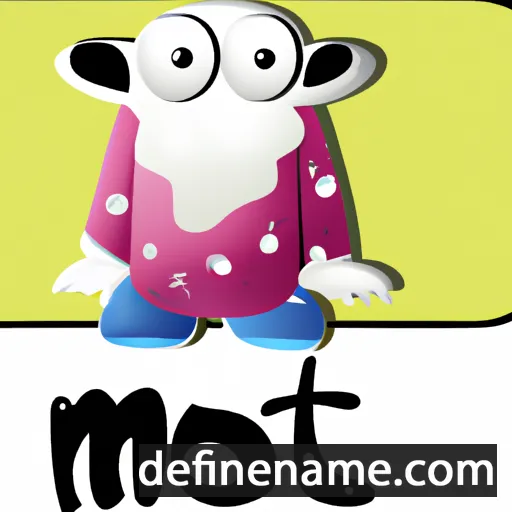 cartoon of the name Moti