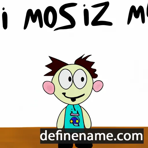 Mózsi cartoon