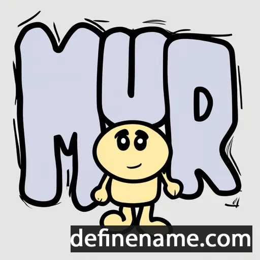 Mru cartoon