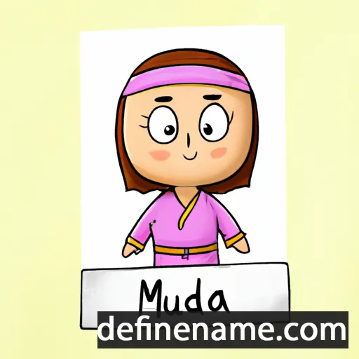 Mujdā cartoon