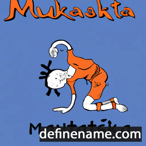 Muktasana cartoon