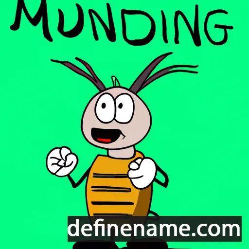 Munigund cartoon