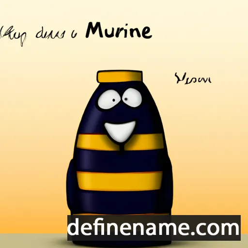 Murrine cartoon