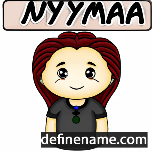 Myanna cartoon