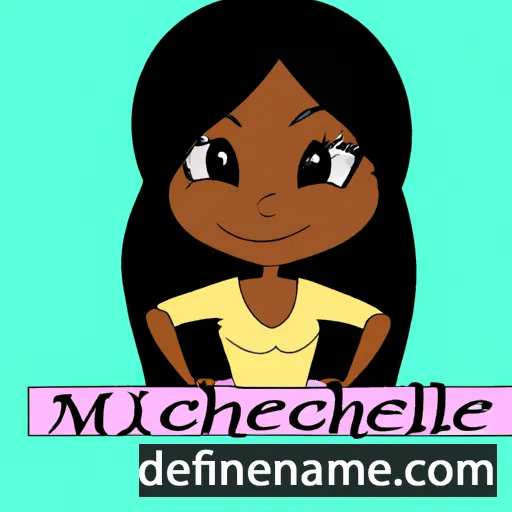 Mychelle cartoon