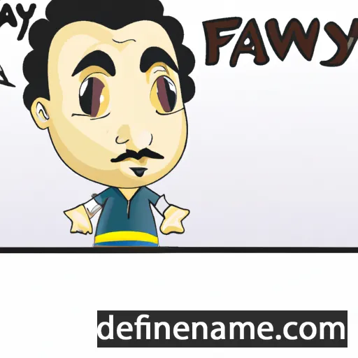 Myfanawy cartoon