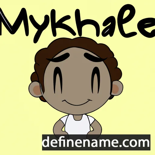 Mykhael cartoon