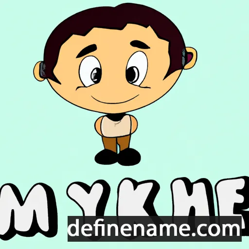 Mykhei cartoon