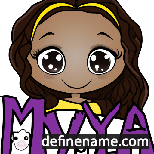 Mylah cartoon