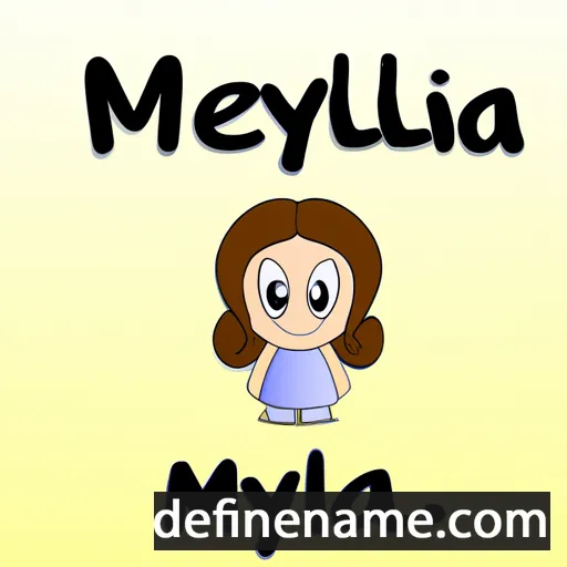 Mylea cartoon