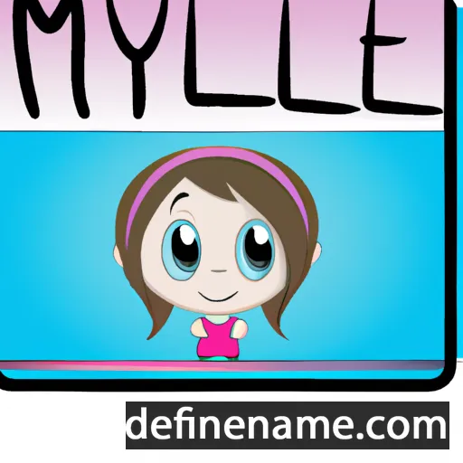 Mylee cartoon